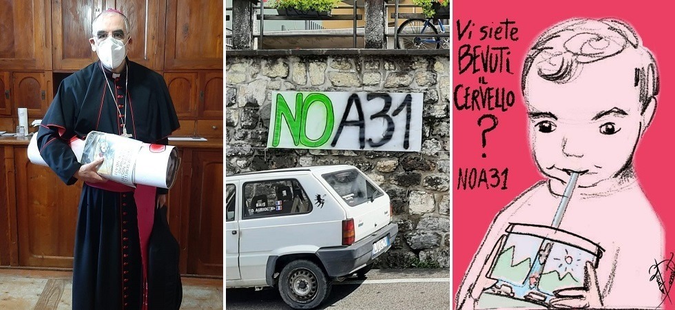 Anche gli artisti mobilitati contro l’A31-Valdastico: “Sostenete la voce dei territori che si battono contro la grande opera”